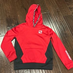 Boys Abercrombie red Hoodie